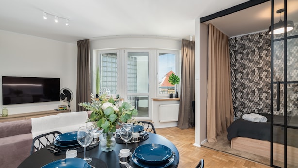 Living room - Cozy&modern Garbary by Renters (Poznan)