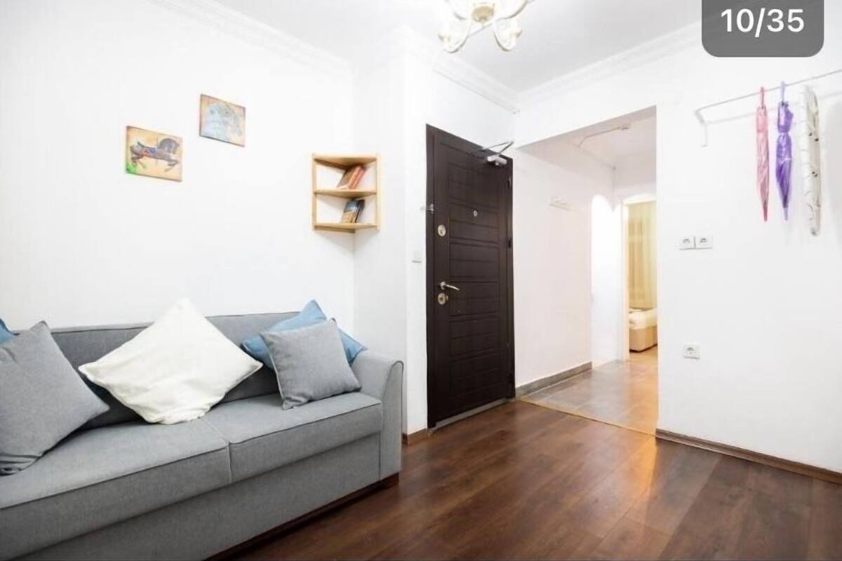 Appartement Familial, plusieurs lits, cuisine, vue ville | Coin séjour