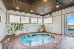 Indoor pool, outdoor pool
