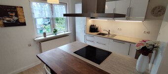 Large, modern furnished vacation apartment.