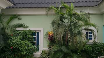 Fassade der Unterkunft