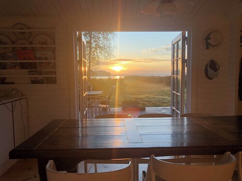 Unique artistic house with fjord view
