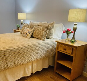 3 bedrooms, iron/ironing board, travel crib, free WiFi