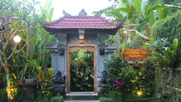 Fassade der Unterkunft