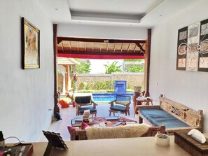 Standard Villa | Living area - Villa Taman Pesona (Canggu)