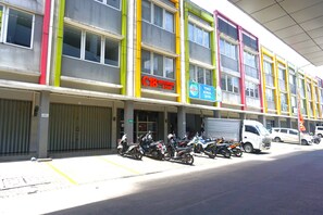 Voorkant van accommodatie