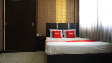 Vil·la, 2 dormitoris | 2 dormitoris, escriptori i espai de treball apte per a portàtils