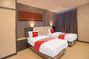 Kamar Twin Superior | 1 kamar tidur, meja kerja, ruang kerja ramah laptop, dan kedap suara