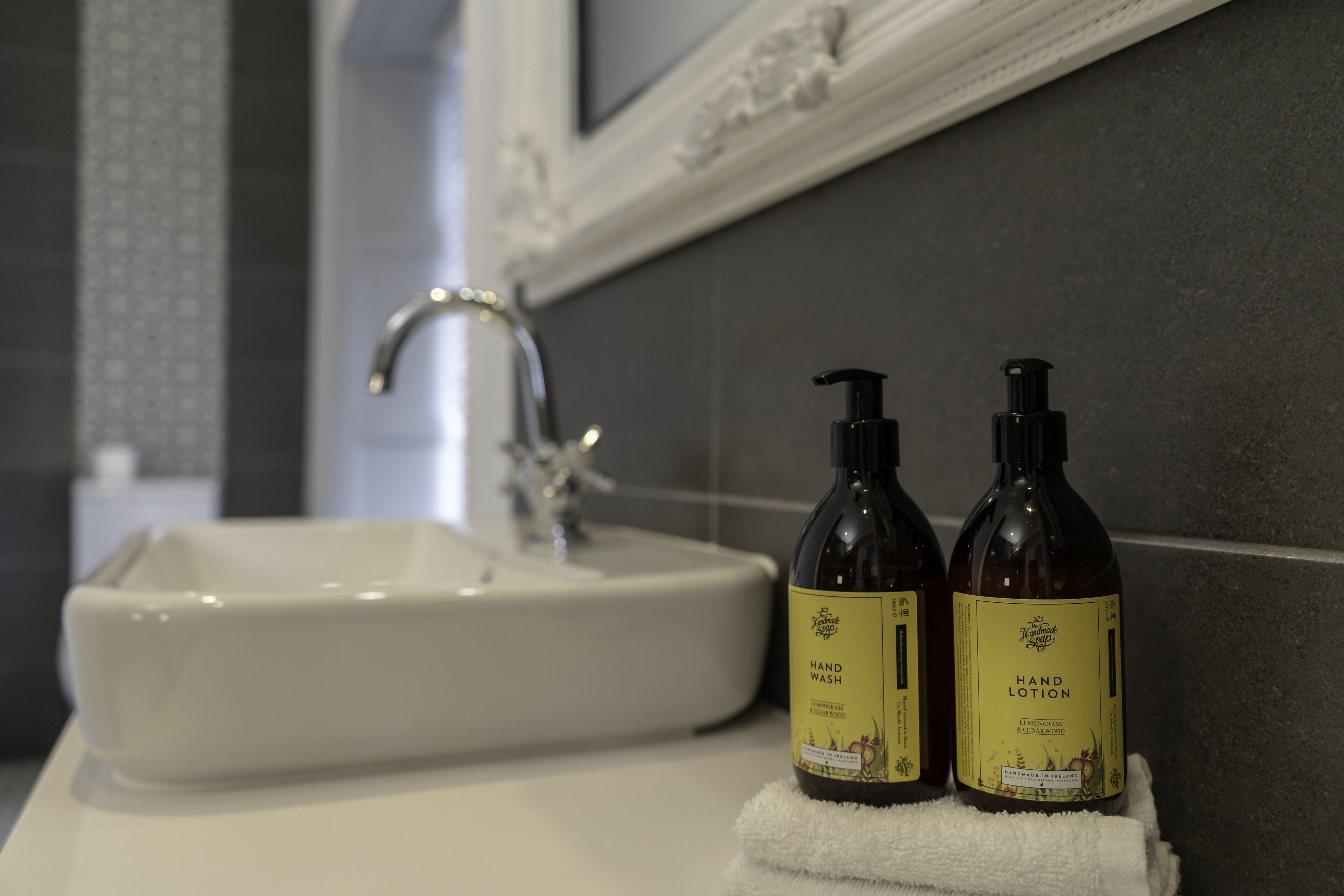 Towels, toilet paper