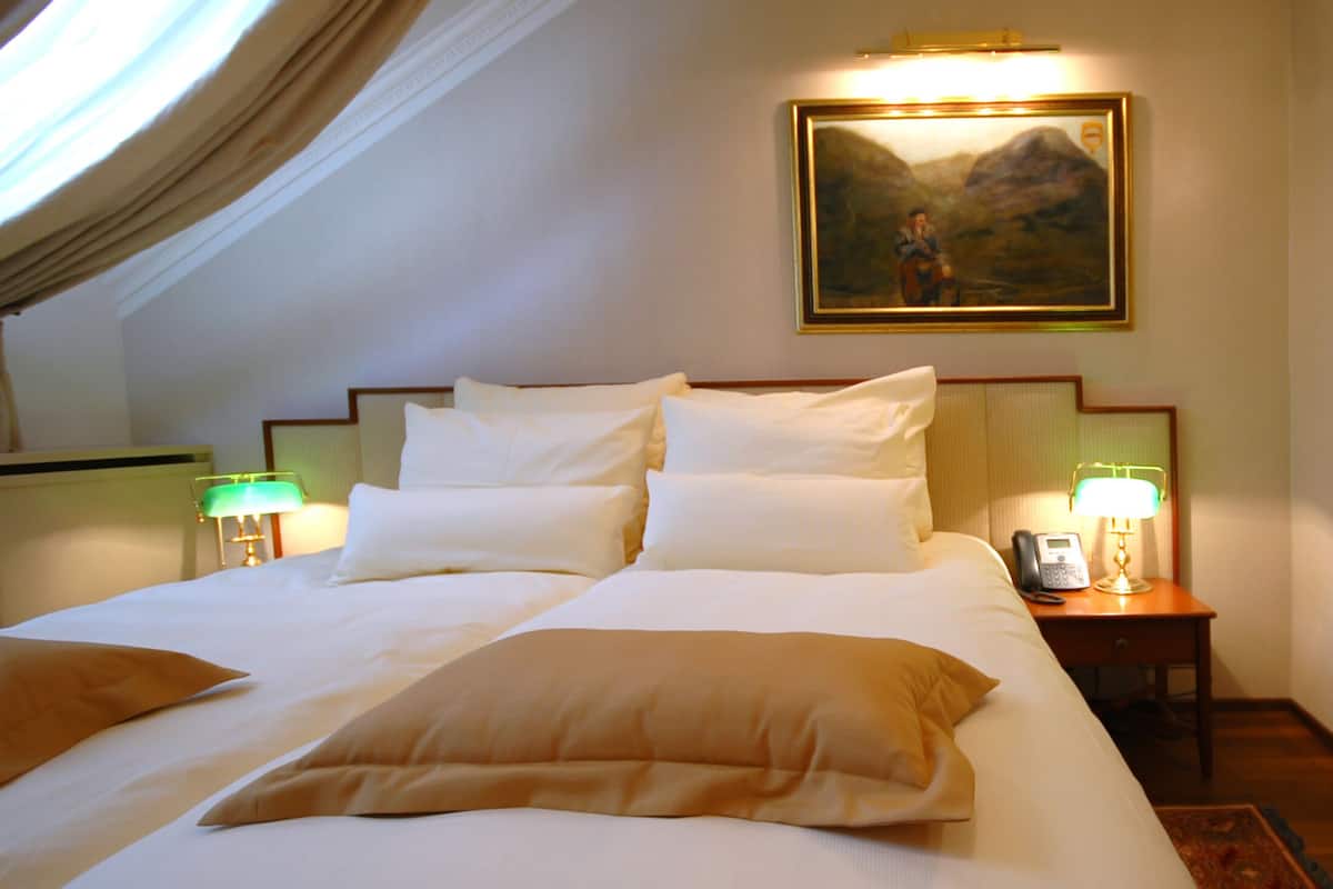 Standaard tweepersoonskamer | 2 slaapkamers, lakens van Egyptisch katoen, luxe beddengoed