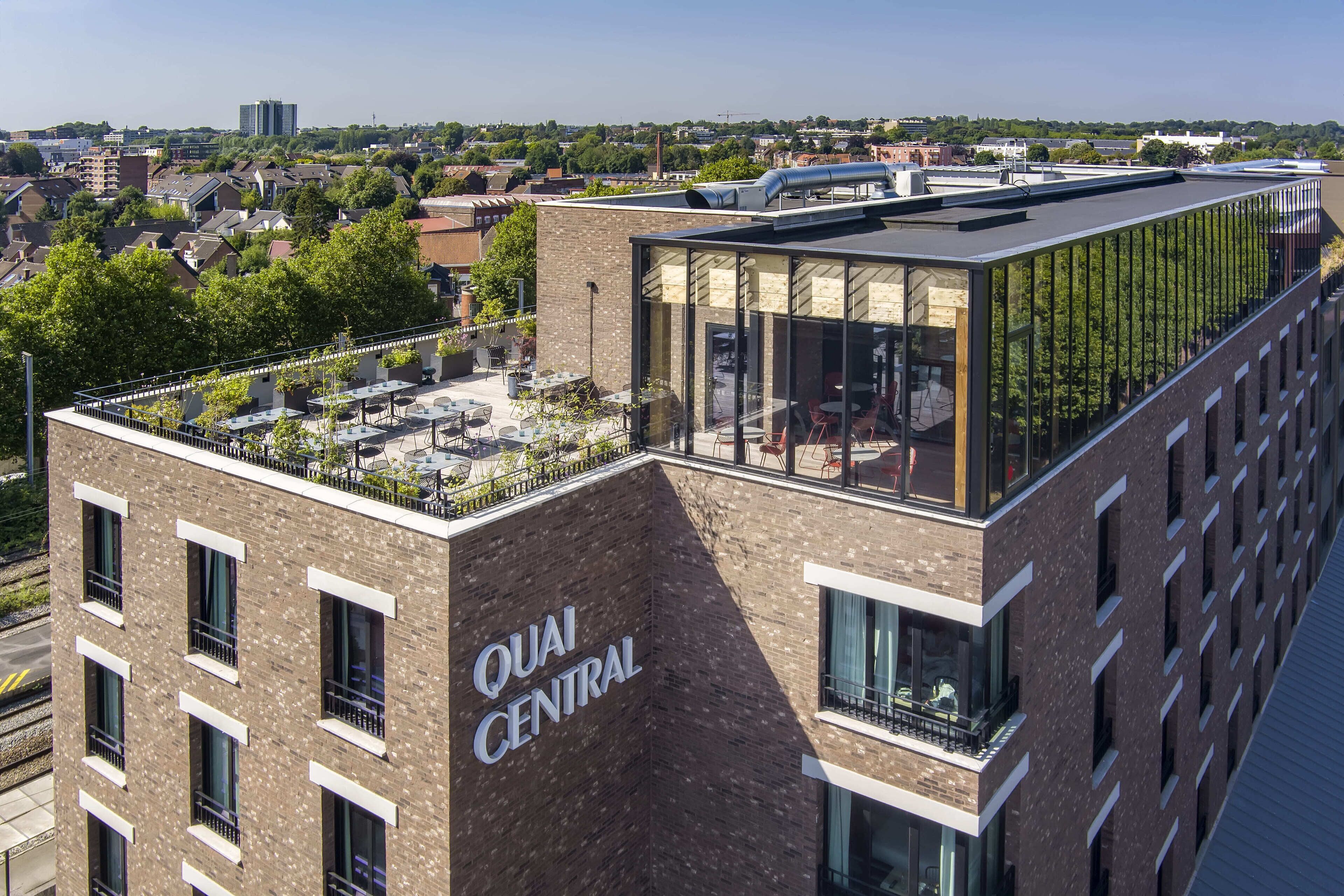 Façade de l’hébergement