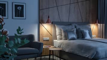 Superior-Doppelzimmer | Hochwertige Bettwaren, Zimmersafe, Schreibtisch
