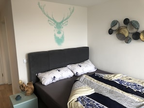 1 bedroom, WiFi, bed sheets - Apartment Tälerblick Maxi - with large balcony and great view (Böbrach)