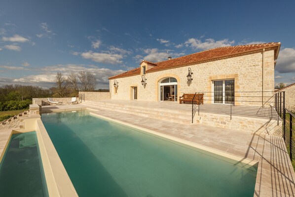 Seasonal outdoor pool