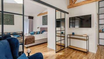 Departamento | 1 habitación, escritorio y espacio para trabajar con laptop