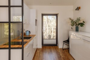 Apartment | 1 bedroom, desk, laptop workspace, iron/ironing board