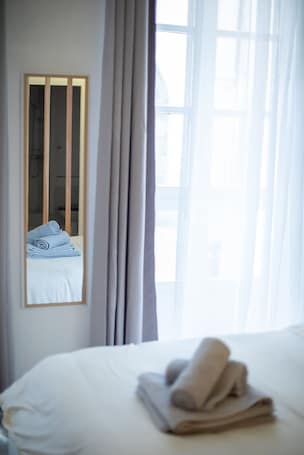 1 bedroom, iron/ironing board, free WiFi, bed sheets. L’Hellenid - studio cosy Riom(63)
