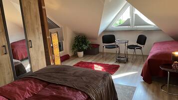 1 bedroom, travel crib, free WiFi