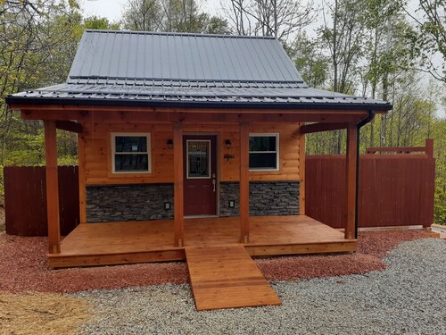 Hytti-Oma kylpyhuone-Standardi-Turkey Trail Cabin