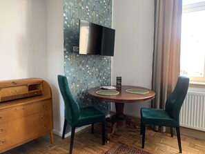 Standard Apartment, 1 King Bed | Living area | Flat-screen TV - Apartamenty Piotrkowska 28 by Good Time (Lodz)