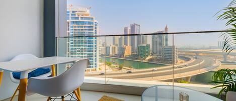 Premium Apartment, 1 Bedroom, Non Smoking, Marina View | Balcony