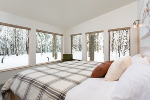 浪漫别墅 | 1 多间卧室、高档床上用品、羽绒被、记忆海绵床垫