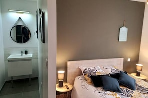 3 chambres, draps fournis