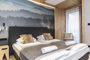 Leilighet – superior | Skrivebord for bærbar PC, strykejern/-brett og wi-fi (inkludert)