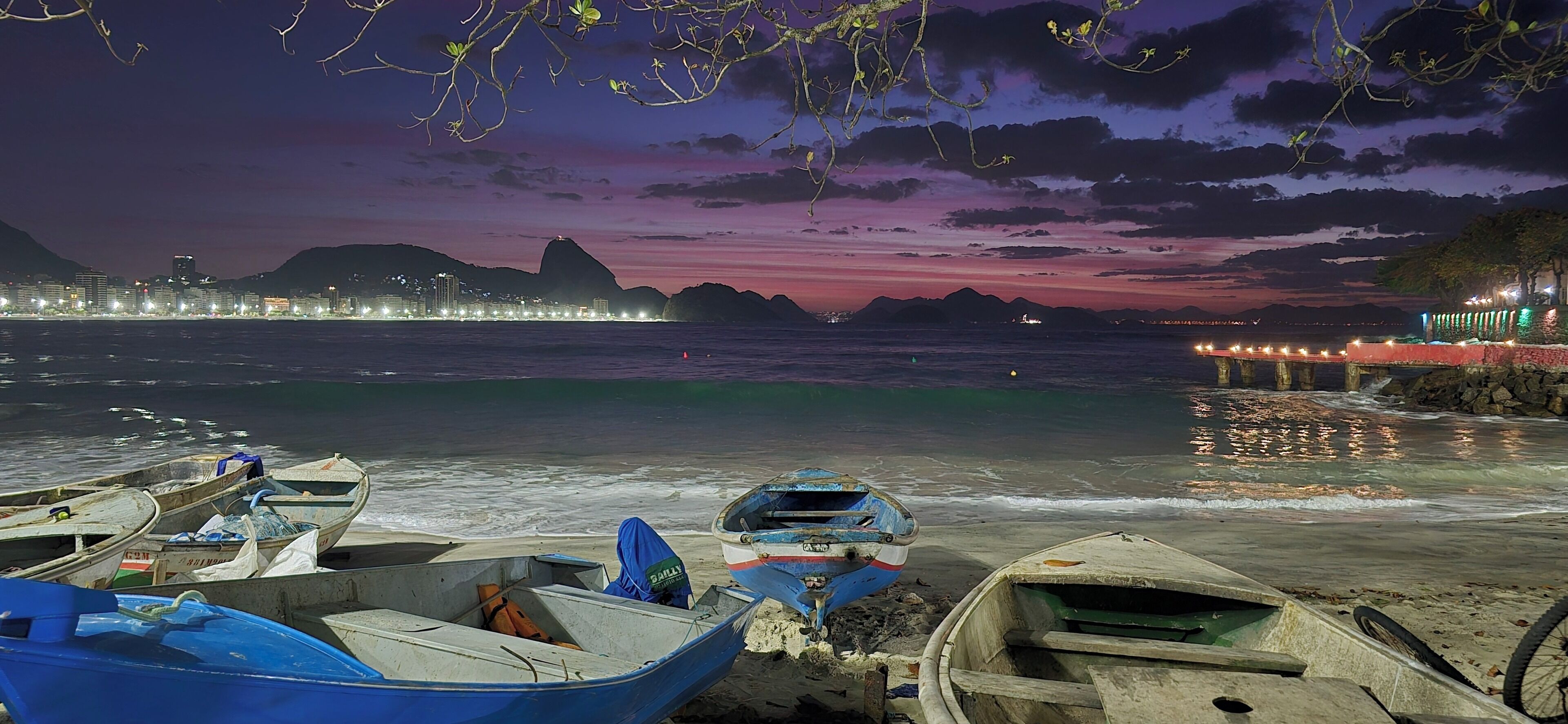 On the beach, white sand