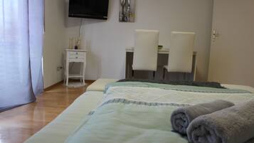 1 Schlafzimmer, Bügeleisen/Bügelbrett, WLAN, Bettwäsche