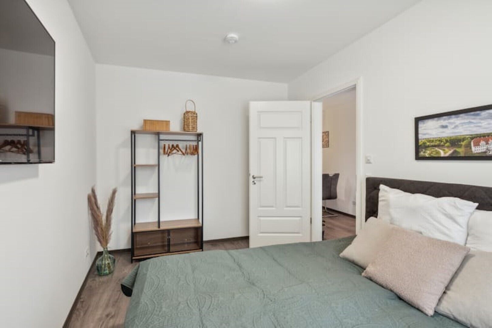 1 Schlafzimmer, Reisekinderbett, kostenloses WLAN, Bettwäsche