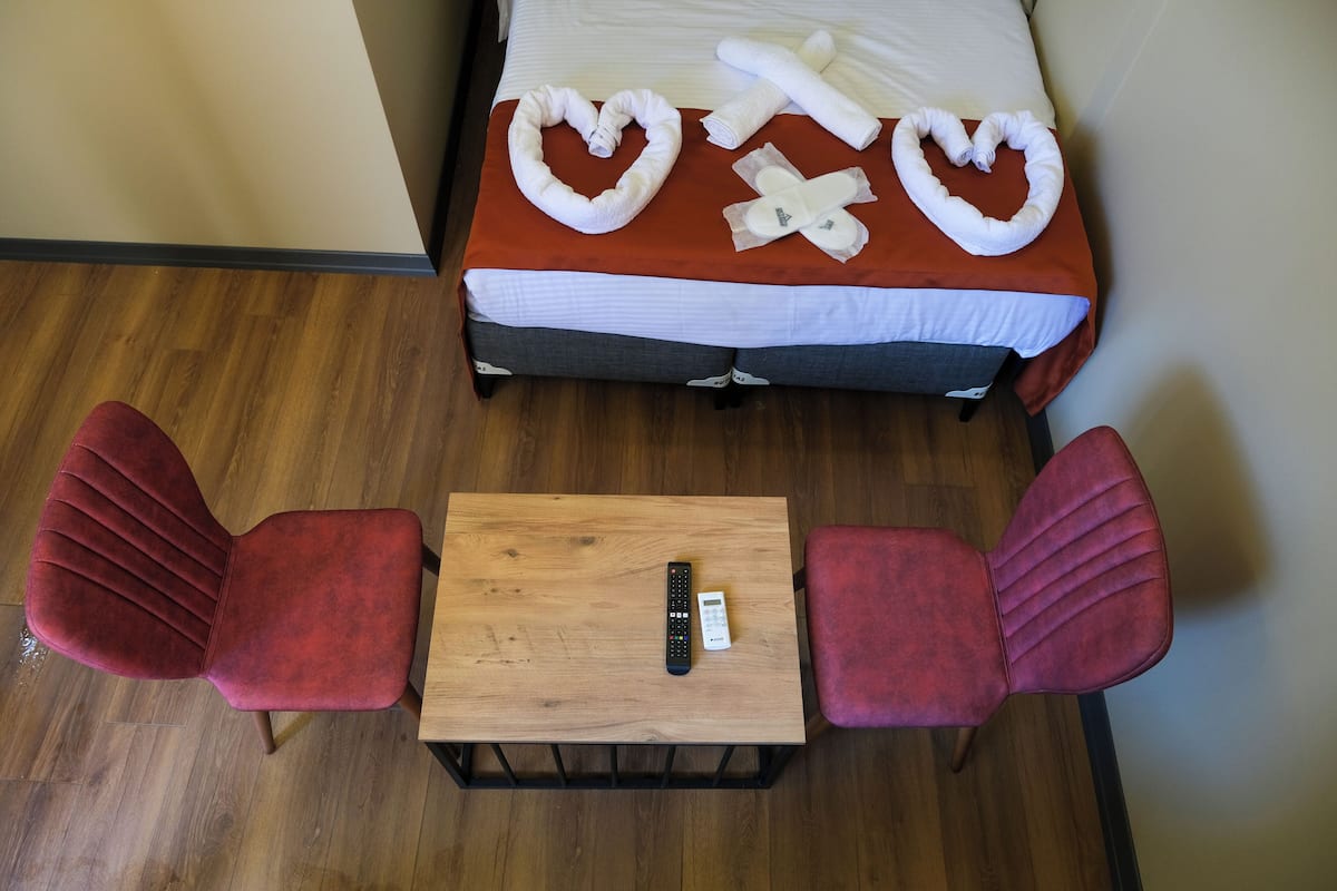 Camera con letto matrimoniale o 2 letti singoli | 1 camera, biancheria in cotone egiziano