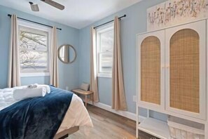 3 dormitorios, tabla de planchar con plancha, wifi y ropa de cama