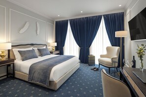 Habitación clásica | 1 dormitorio, edredones de plumas, sistema de insonorización