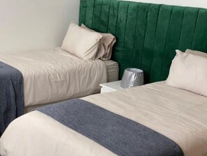 2 habitaciones y ropa de cama 