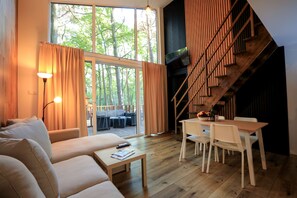 Suite estudio familiar | Ropa de cama de alta calidad, cortinas blackout y wifi gratis