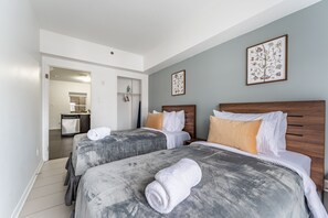 2 間臥室、熨斗/熨衣板、免費無線上網