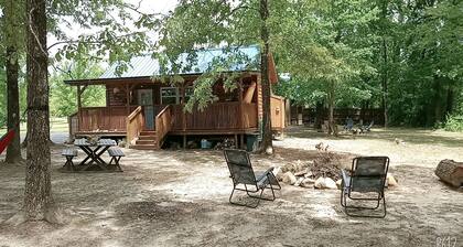 Cossatot River State Park-2 miles from this Quiet Cabin!