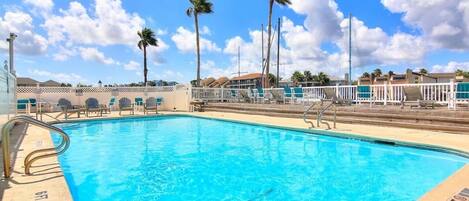 Indoor pool, outdoor pool