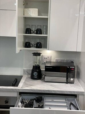 Apartment, Multiple Beds | Private kitchen - Inviting 2-bed Apartment in Grays (Grays)