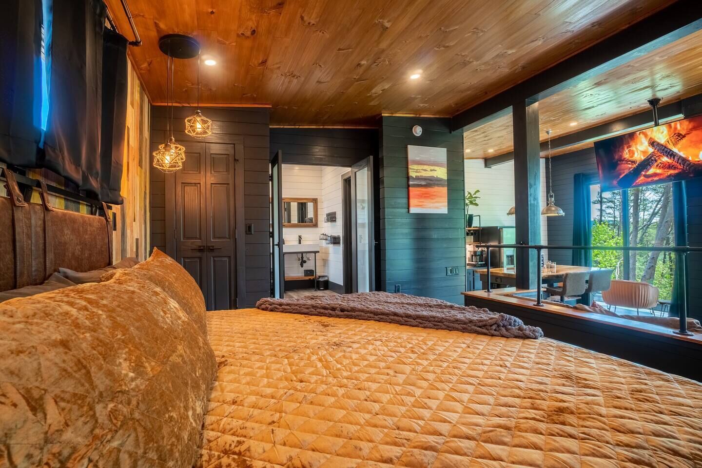 1 chambre, fer et planche à repasser, Wi-Fi, literie fournie