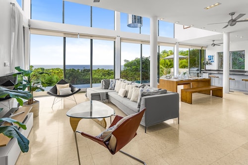 Stunning contemporary villa with incredible views over the Barbados West Coast