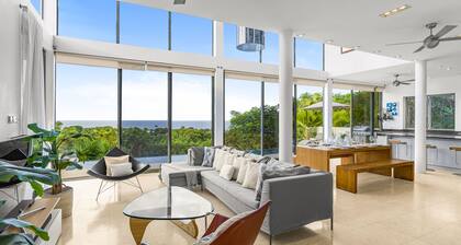 Stunning contemporary villa with incredible views over the Barbados West Coast