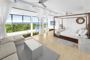 4 habitaciones, caja de seguridad en la habitación y escritorio