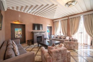 Villa superior | Área de sala de estar