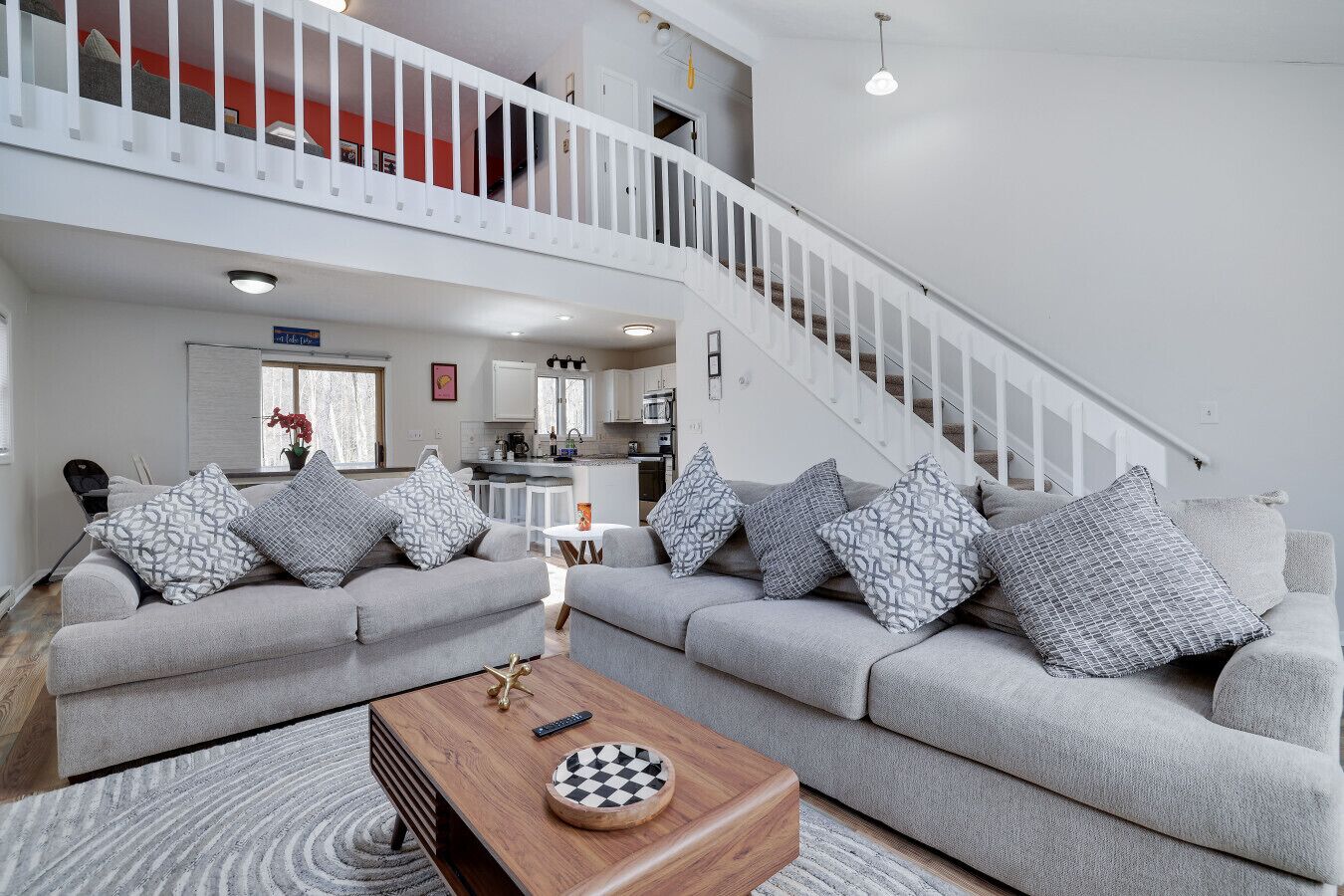 Smart TV, chimenea y videojuegos 