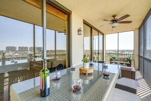 Outdoor dining - Condo w/ Views & Resort Amenities in Cape Harbour! (Cape Coral)