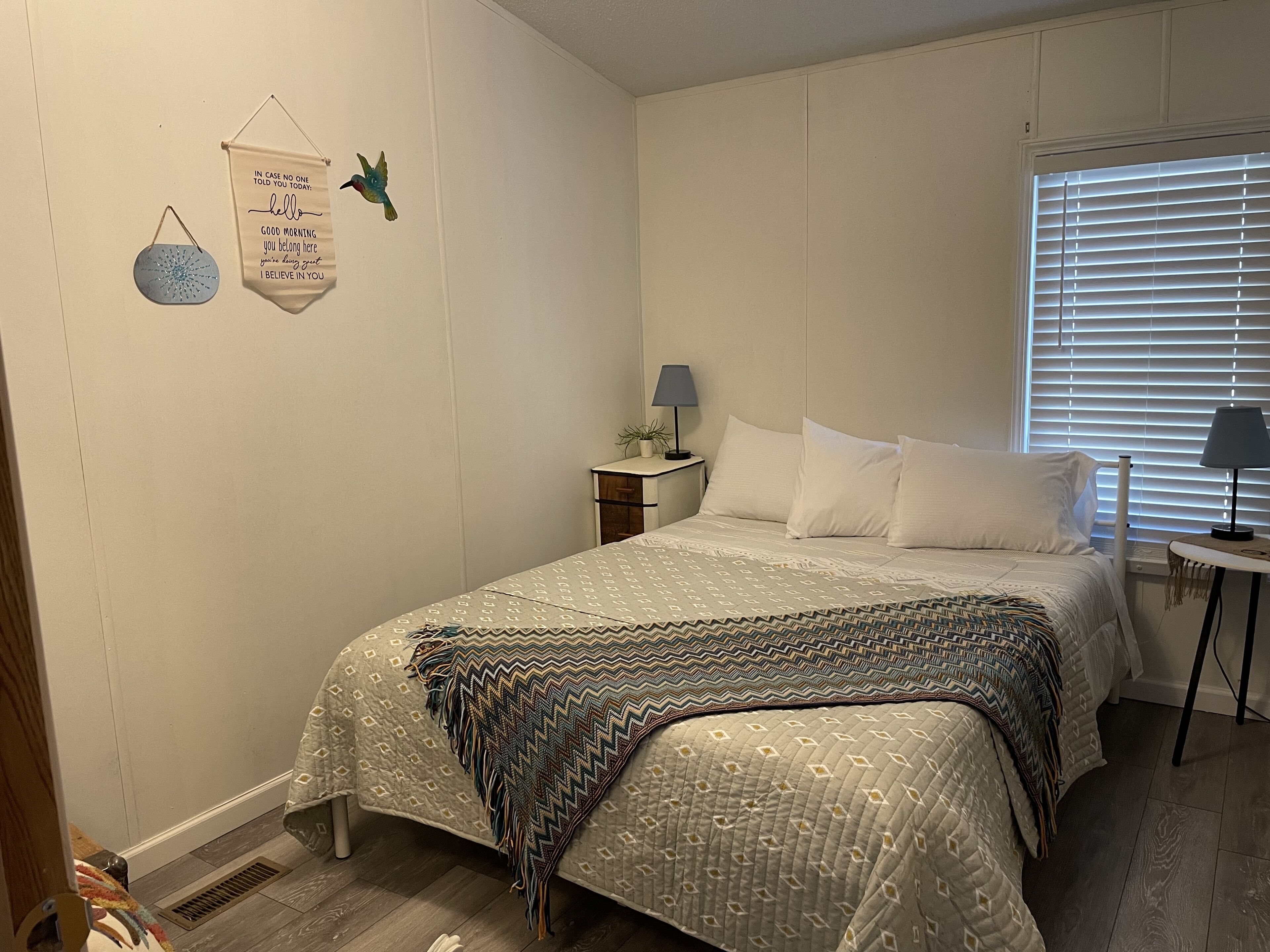 3 bedrooms, iron/ironing board, travel crib, free WiFi