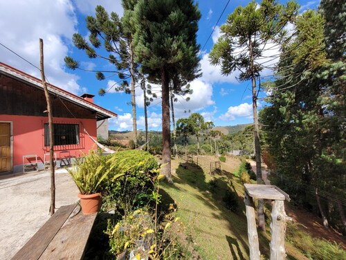 Recanto da Lagoinha Incredible view. House with fireplace. Free Wi-Fi. Unforgettable
