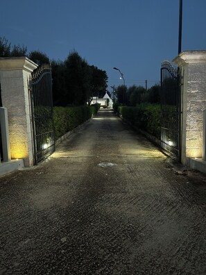 Overnattingsstedets uteområder